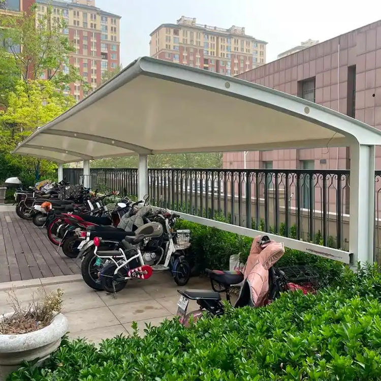 梓潼县膜结构电动车棚